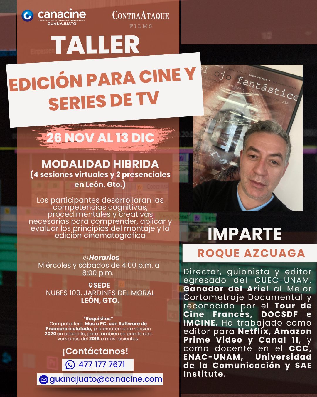 EDICION PARA CINE Y SERIES DE TV